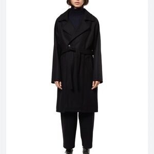 APC Manteau Bakerstreet Trench in Noir size 34/2